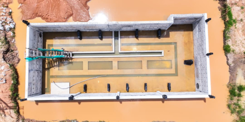 Mradi wa Ujenzi wa kituo cha kusukuma maji (Pump house) eneo la Butimba unaendelea kutekelezwa kwa kasi, Mradi unatekelezwa ili kuboresha mfumo wa usambazaji maji katika Jiji la Mwanza